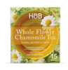 Holland Barrett whole flower chamomile tea 15 bags, imported from the UK