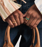 L'Atelier Nawbar yellow gold stackable ring - British product