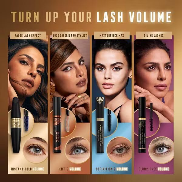 Max Factor False Lash Effect Mascara Black Brown, imported from the UK