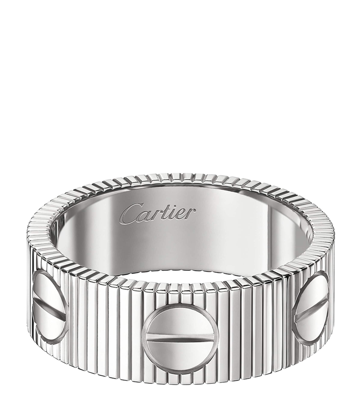 Cartier White Gold LOVE Unlimited Ring - British product