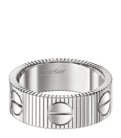 Harrods Cartier White Gold LOVE Unlimited Fine Jewelry Ring- Buy online at McGrocer
