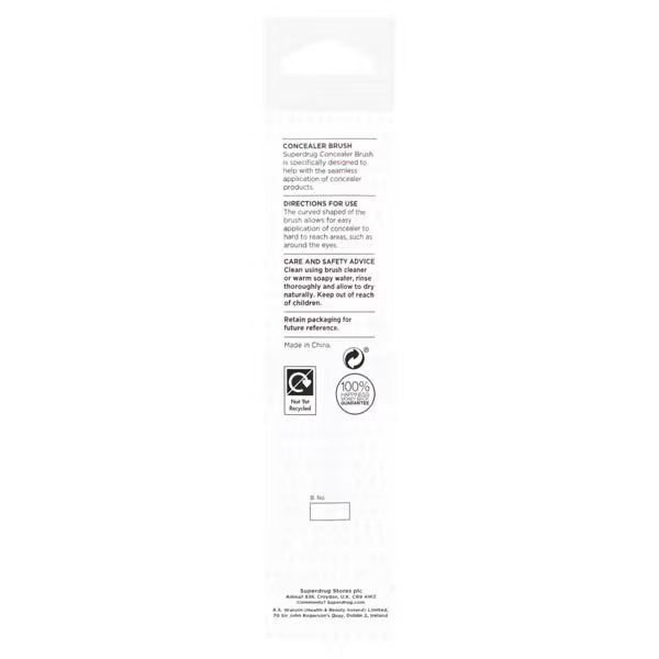 Superdrug concealer brush (British brand)