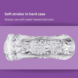 Rev-Air reusable masturbation cup in see-through case (British brand)
