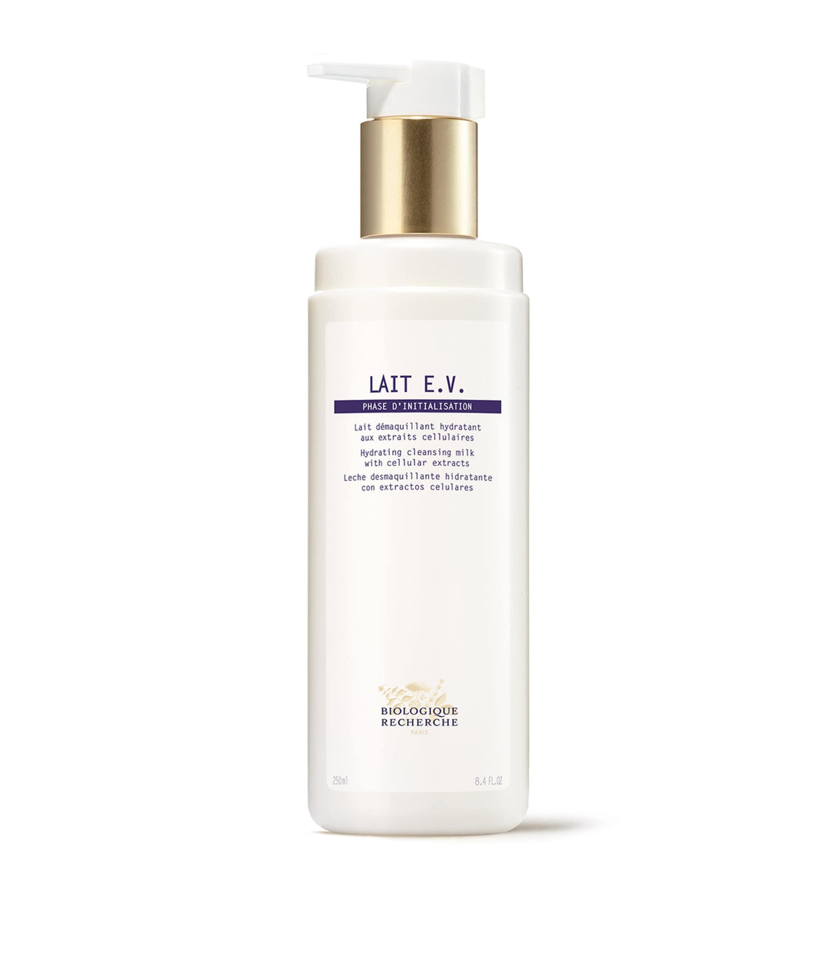 Biologique Recherche Lait E.V. sensitive skin cleanser 250ml, UK version