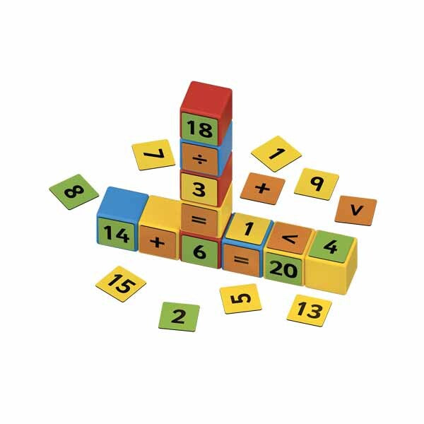Geomag Magicube Maths Builder 55 piece set, UK version