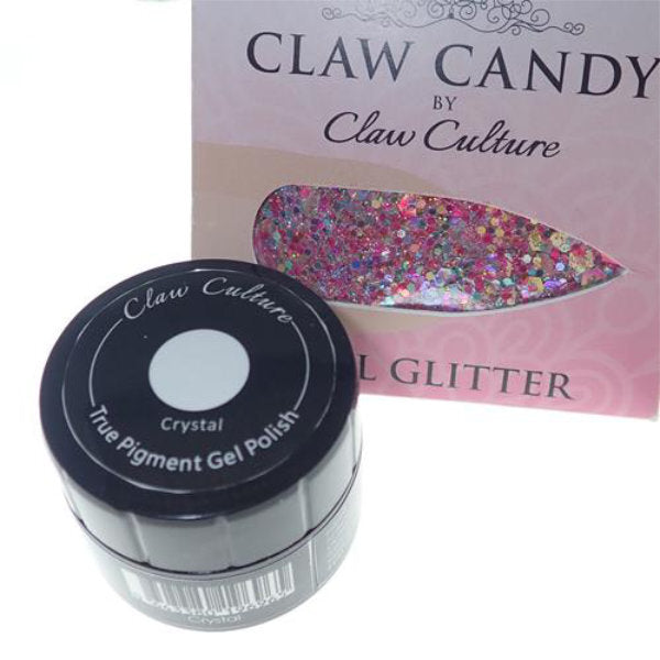 Claw Culture clear gel nail polish 5ml, imported from the UK