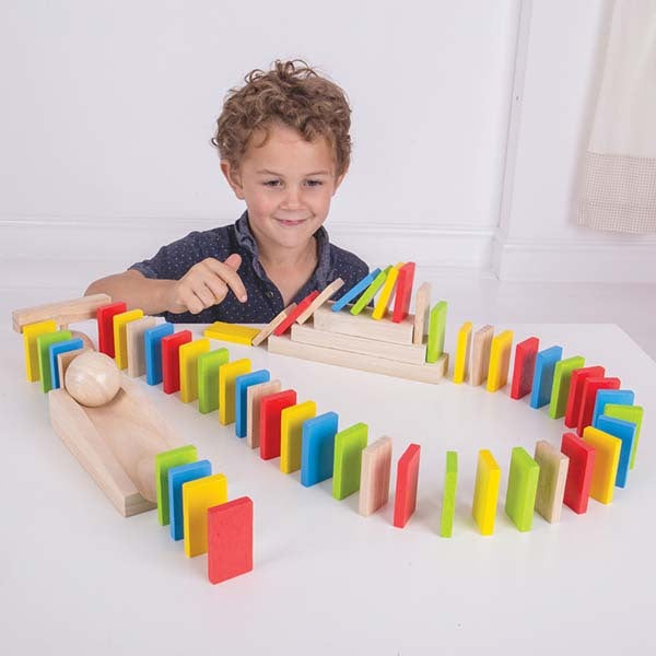 Bigjigs Toys Domino Run Game GOODS Superdrug   