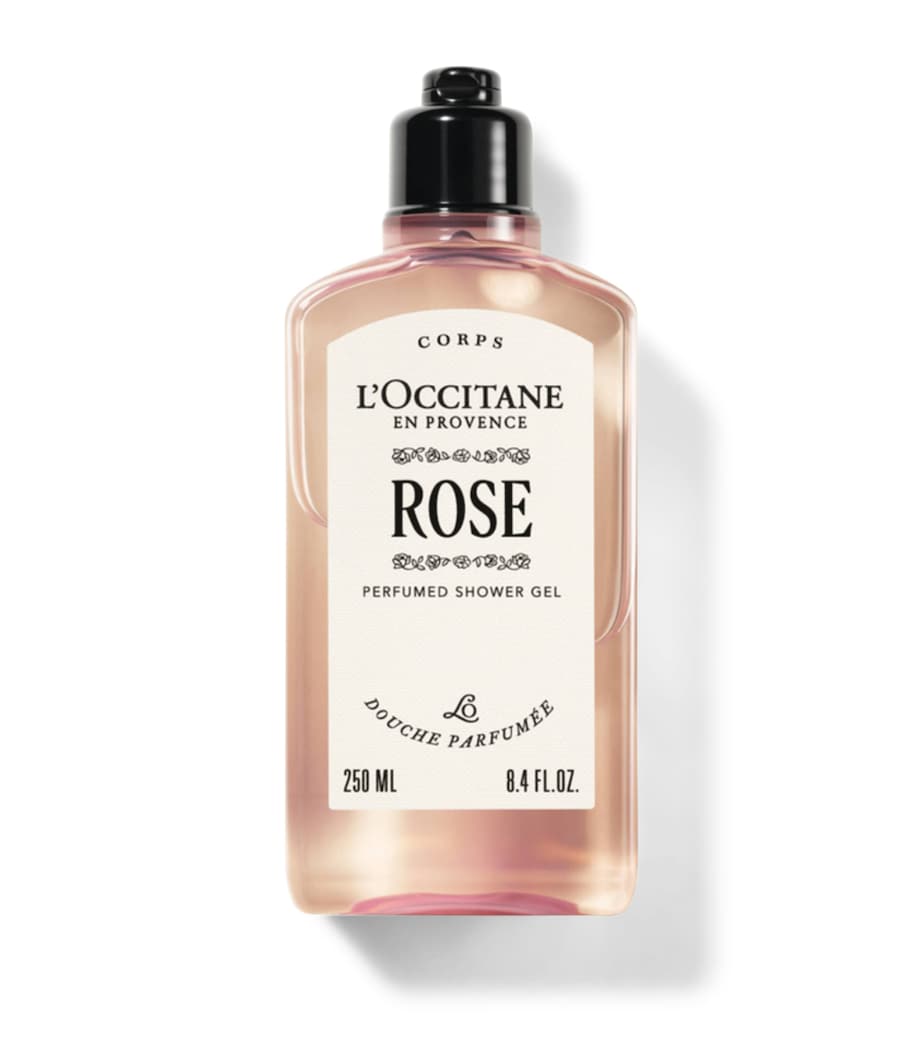 L'Occitane rose shower gel 250ml, imported from the UK