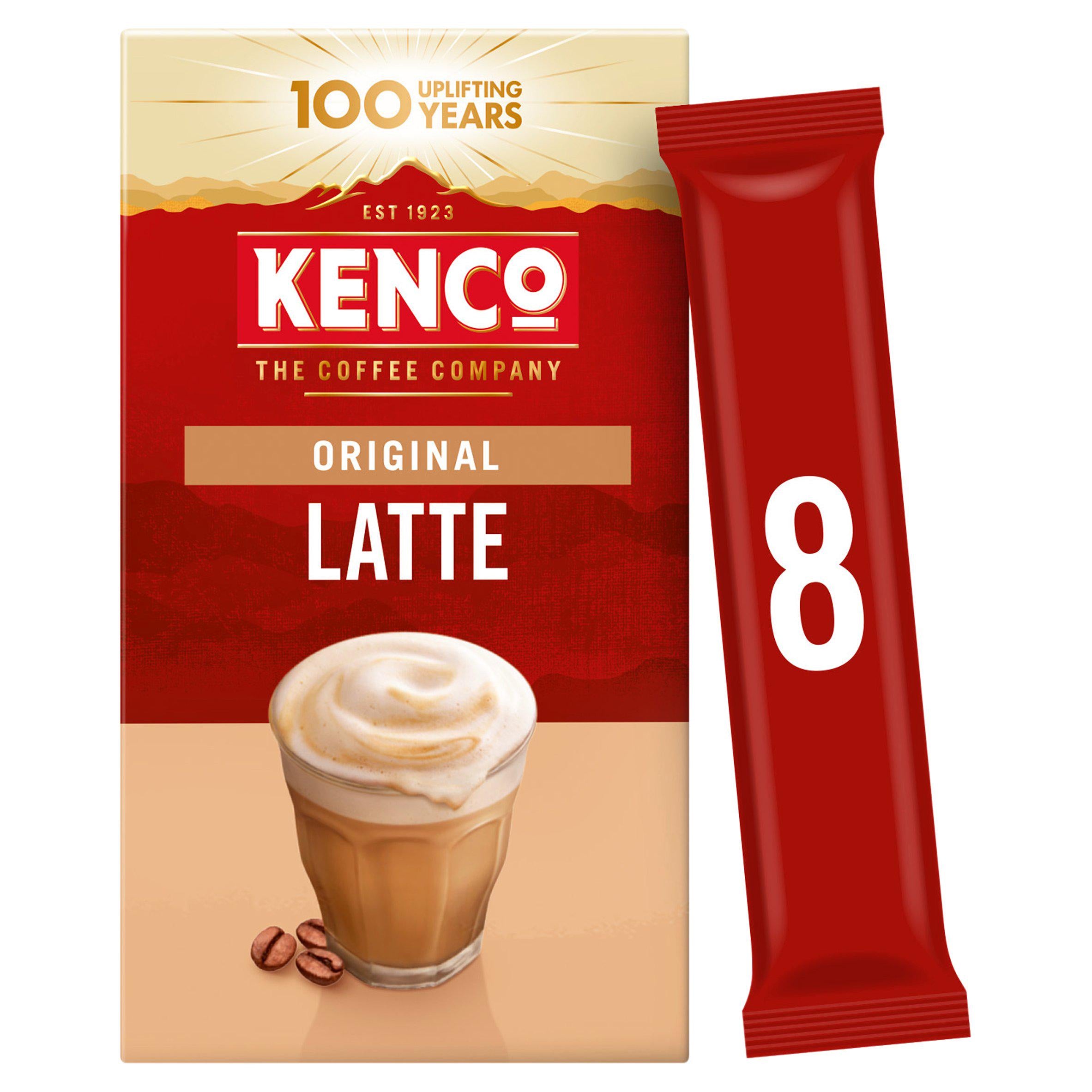 Kenco Latte Instant Coffee Sachets 130.4g All coffee Sainsburys   