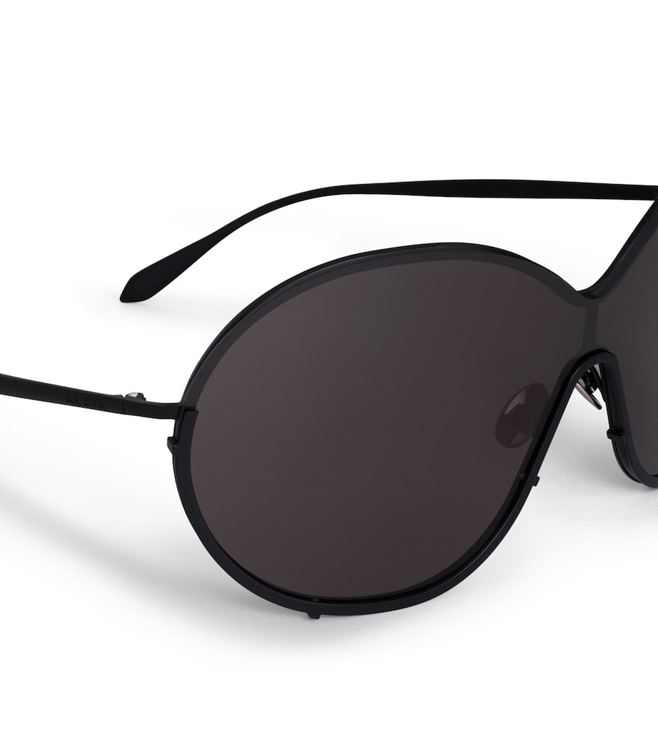 Alaïa oversized metal butterfly sunglasses (British brand)