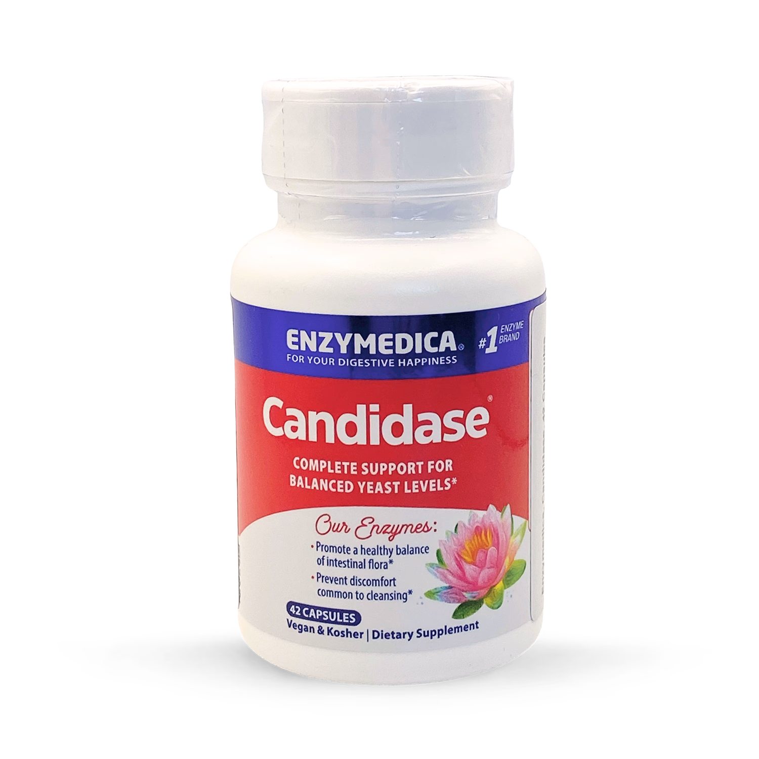 Enzymedica Candidase supplement 42 capsules, UK version