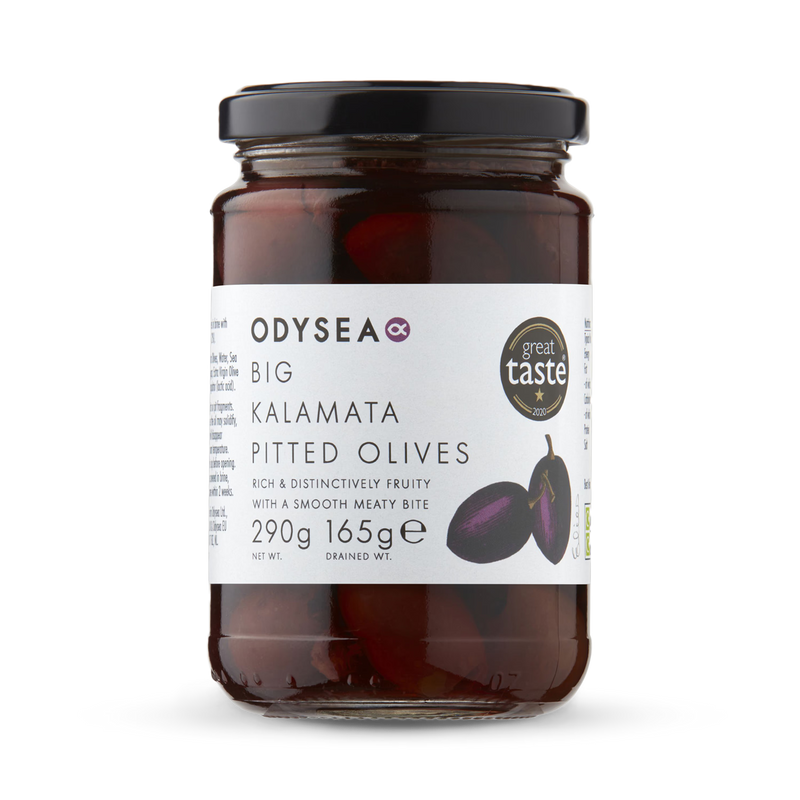 Odysea Kalamata pitted olives 290g - British product