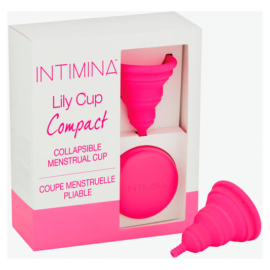 Intimina Lily Cup Compact Collapsible Menstrual Cup All Sainsburys   