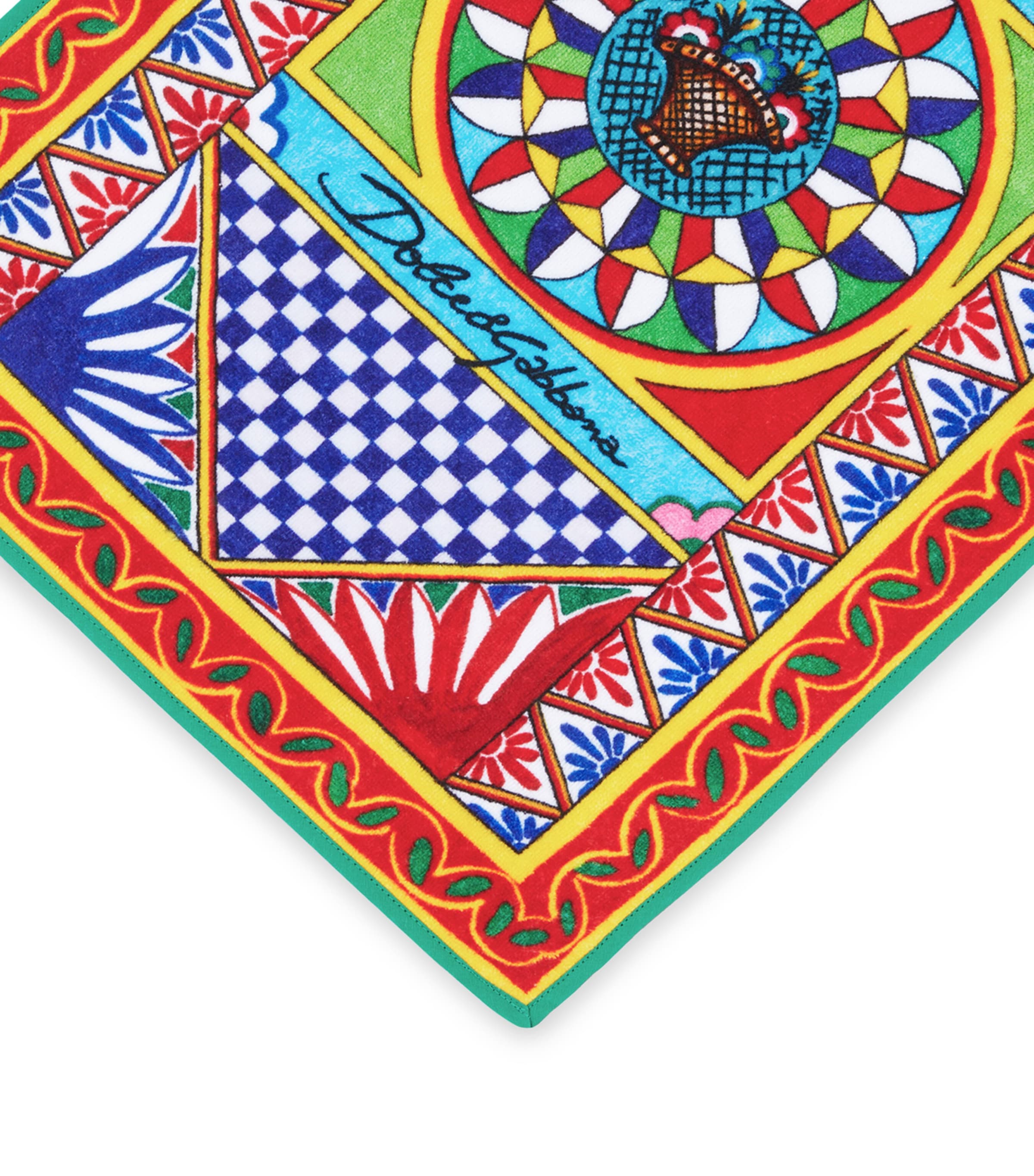 Dolce&Gabbana Casa Carretto Siciliano guest towel 40cm x 60cm - British product
