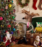 Donna Wilson tartan bow tree decoration 15cm (British brand)