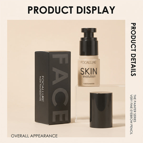 Livingandhome full coverage liquid foundation 30g (British brand)