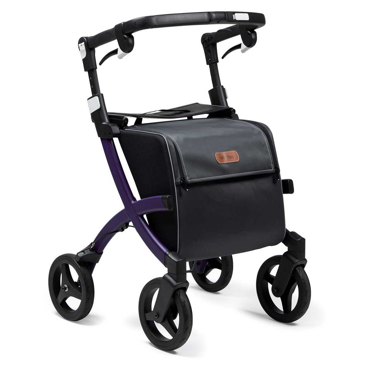 NRS Healthcare Rollz Flex Rollator 2.0 Purple GOODS Boots   