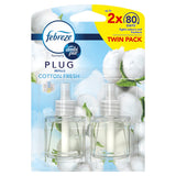 Febreze with Ambi Pur Air Freshener Plug In Refills Cotton Fresh Aircare Sainsburys   