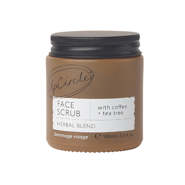 UpCircle Face Scrub Herbal with Coffee + Rosehip Oil - 100ml GOODS Superdrug   