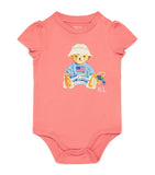 Ralph Lauren Polo Bear baby bodysuit 3-24 months, imported from the UK