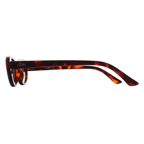 Atum Noctis brown tortoise oval women sunglasses (British brand)