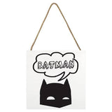 DC Comics Batman bubble wooden block, imported from the UK