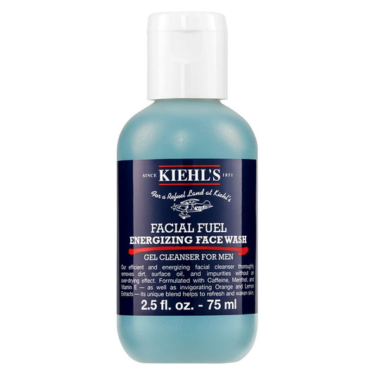 Kiehl's Facial Fuel Energizing Face Wash 75ml Suncare & Travel Boots   