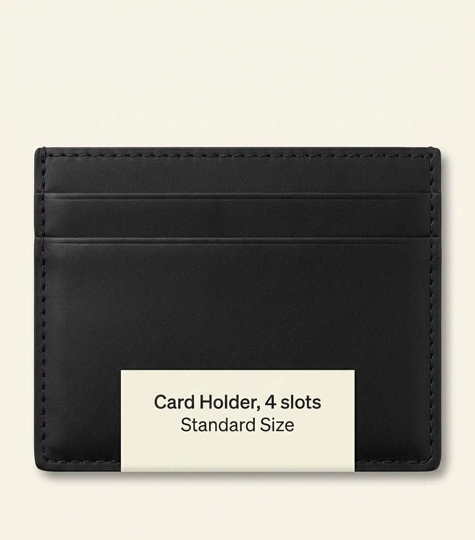 Cartier leather embroidered card holder, imported from the UK