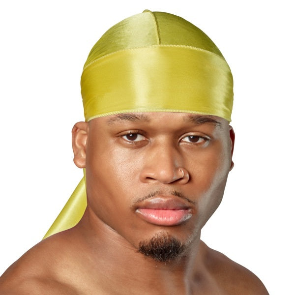 SHYNE yellow silky durag - British product