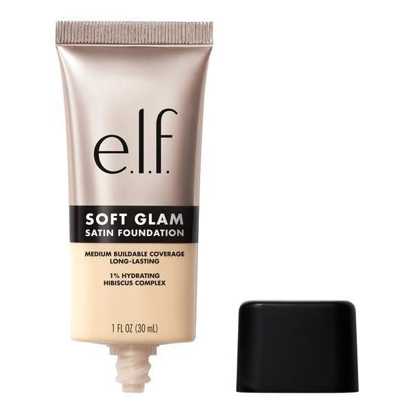 e.l.f. Soft Glam Satin Foundation 12 Fair Warm 30ml - British product