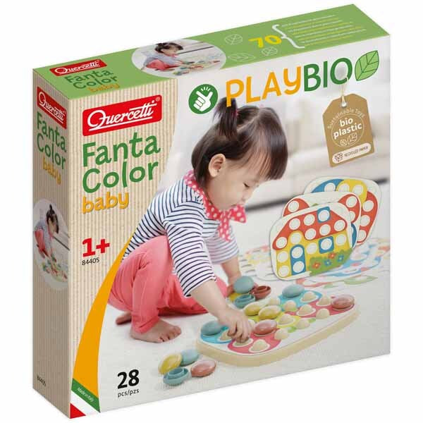 Quercetti Play Bio Fantacolor Baby toddler toy - British product