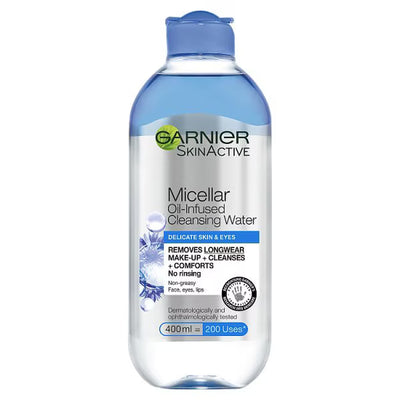 Superdrug Garnier Micellar Tofase Rensevann Delikat Hud & Øyne 400ml- Kjøp online hos McGrocer