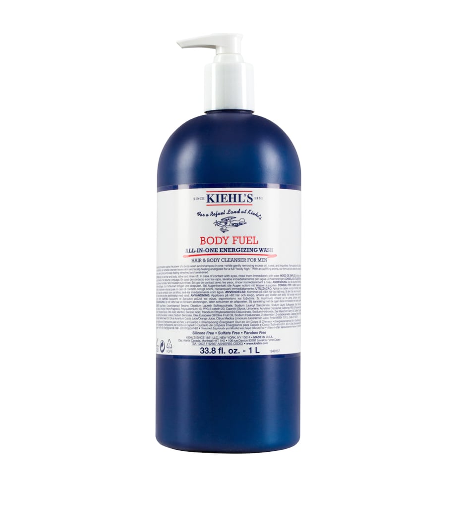 Kiehl's Body Fuel 1000ml body wash and shampoo, UK version