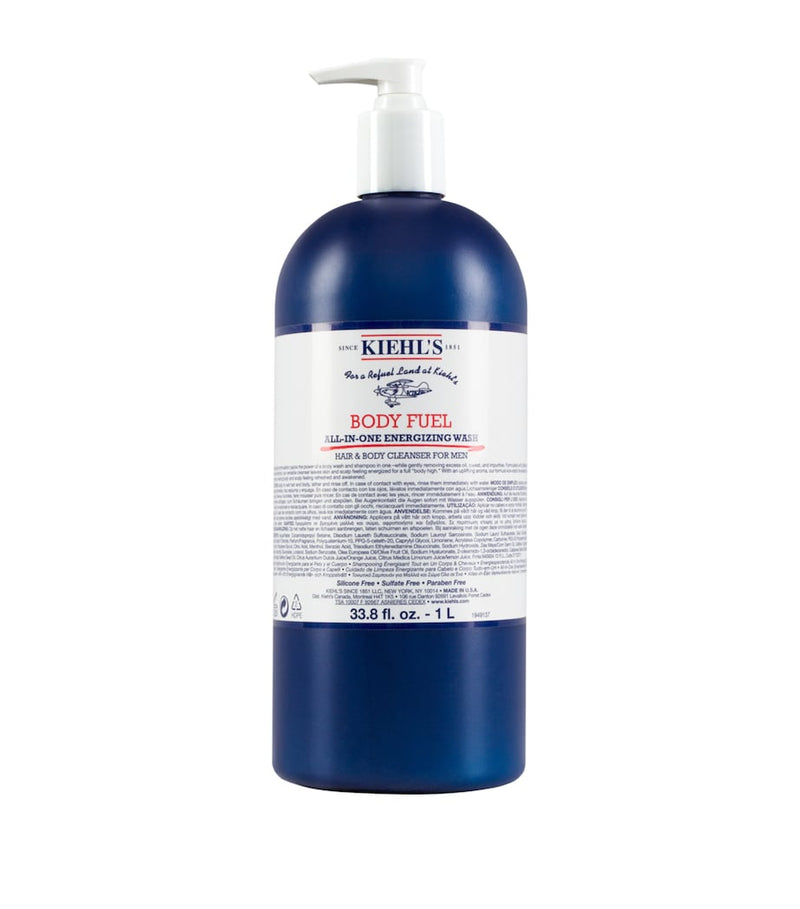Kiehl's Body Fuel 1000ml body wash and shampoo, UK version