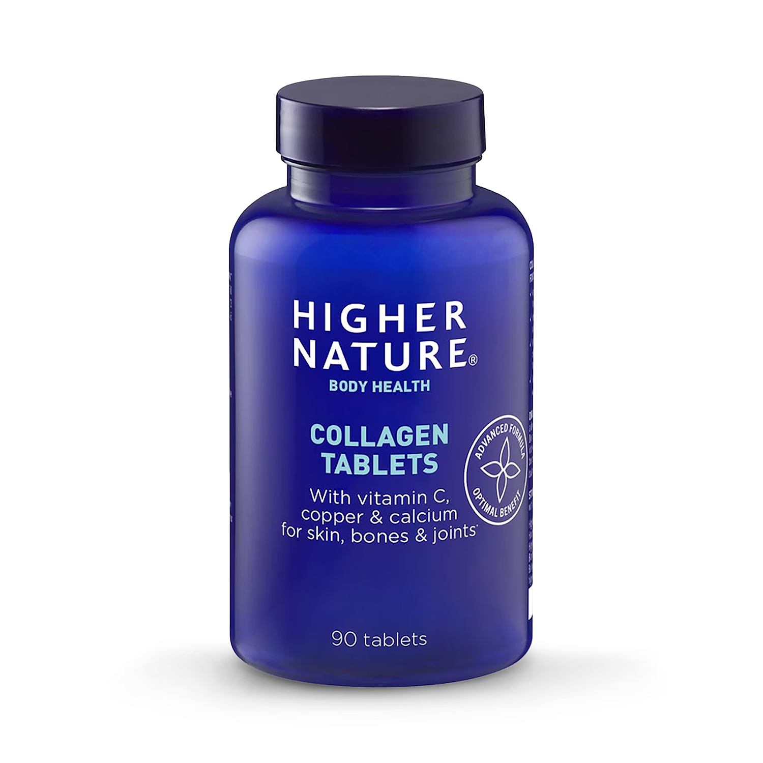 Higher Nature Collagen Tablets 6000mg supplement 90 tablets, imported from the UK