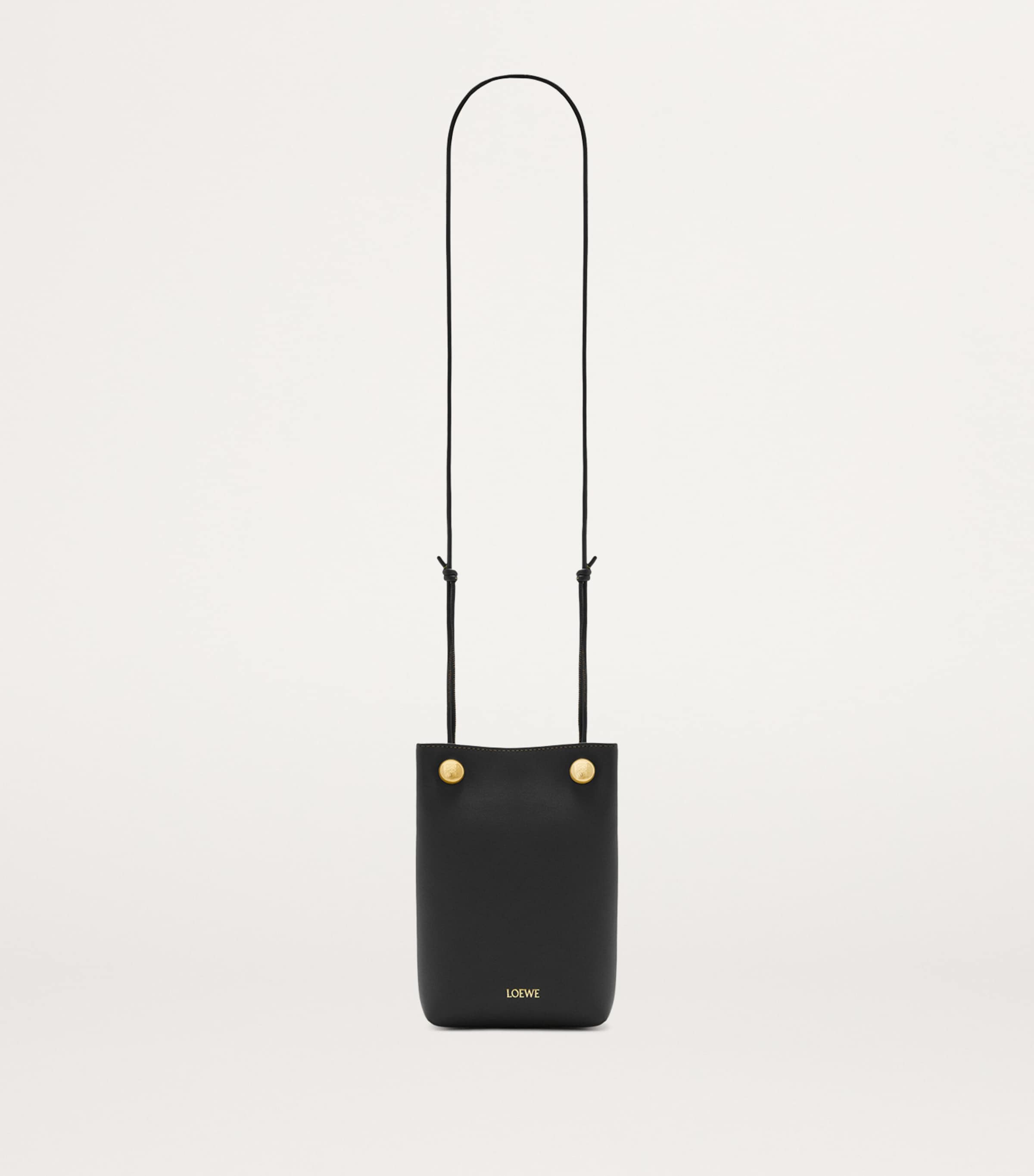 LOEWE leather Pebble cross-body bag - British product