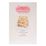 George Home Cute Bears Anniversary Card General Household ASDA   