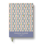 Papier Starry Ikat A5 finance planner, imported from the UK