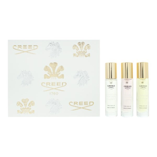 Creed Aventus Carmina Wind Flowers EDP gift set 3x10ml, imported from the UK