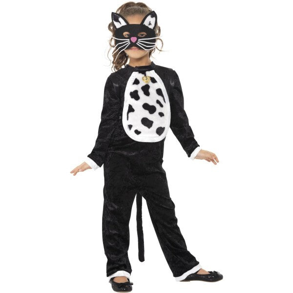 Smiffys cat costume black with bodysuit (British brand)
