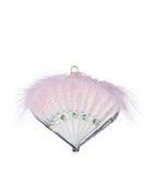Shimmering Festive Fan-Inspired Christmas Tree Decoration