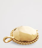 Monica Vinader gold vermeil beaded Deia locket pendant, imported from the UK
