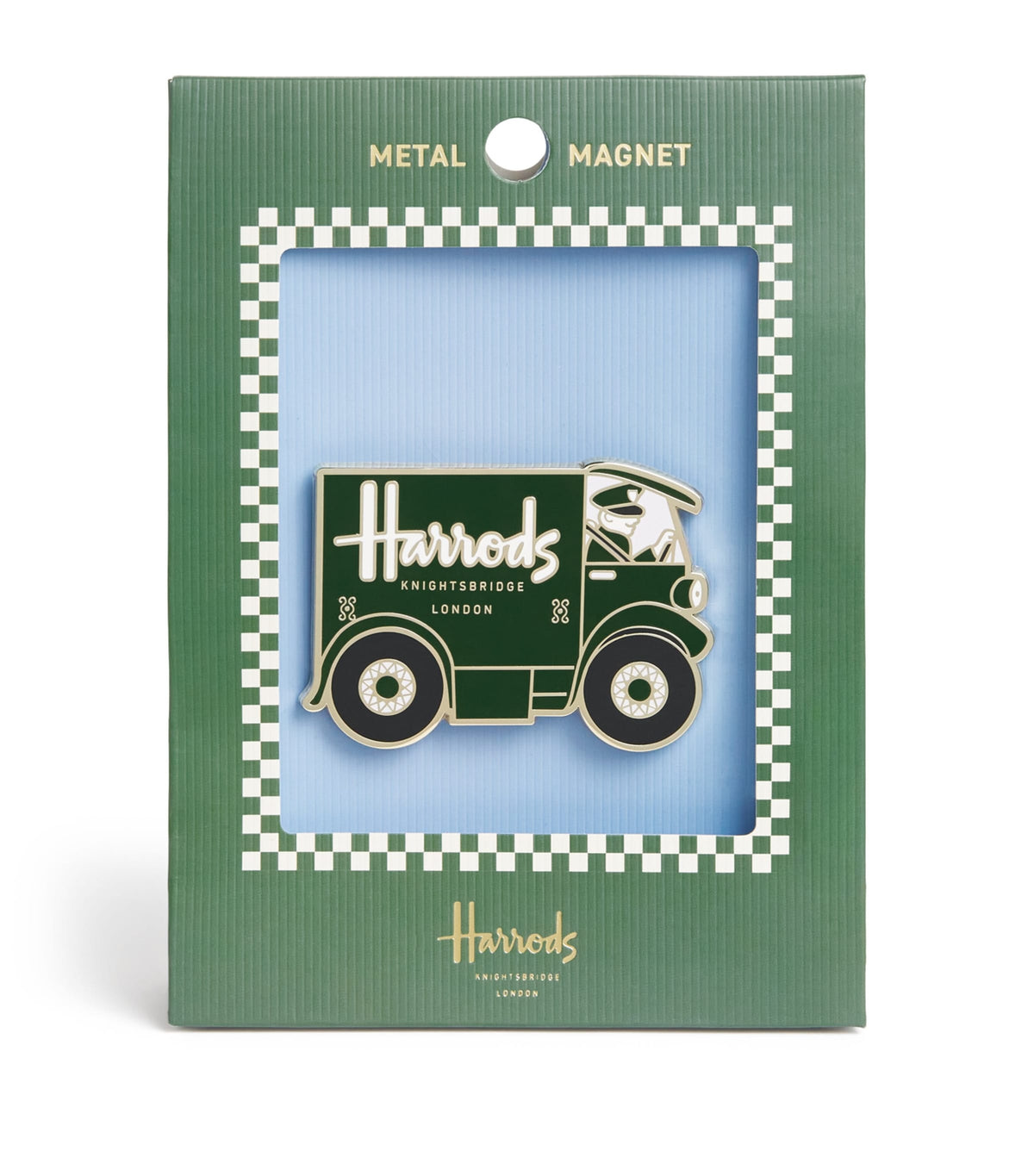 Harrods delivery van magnet souvenir - British product
