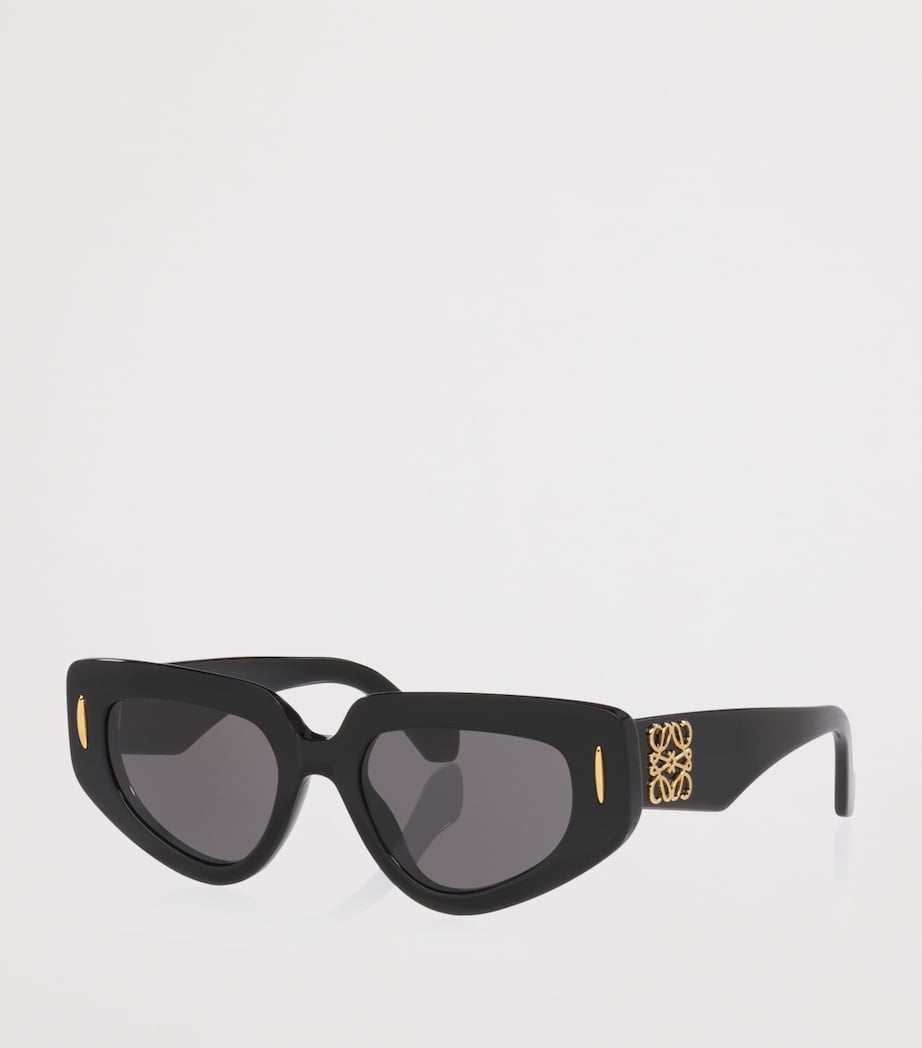 LOEWE angular rectangle sunglasses made in Italy, imported from the UK