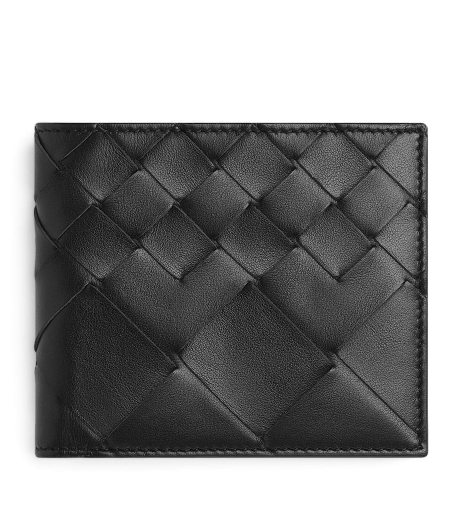 Bottega Veneta Intrecciato leather bifold wallet, imported from the UK