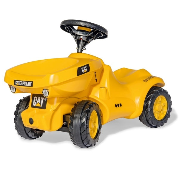 Rolly Minitrac CAT dumper ride-on toy for ages 1-4 (British brand)