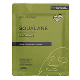 BEAUTYPRO squalane nourishing face sheet mask, imported from the UK