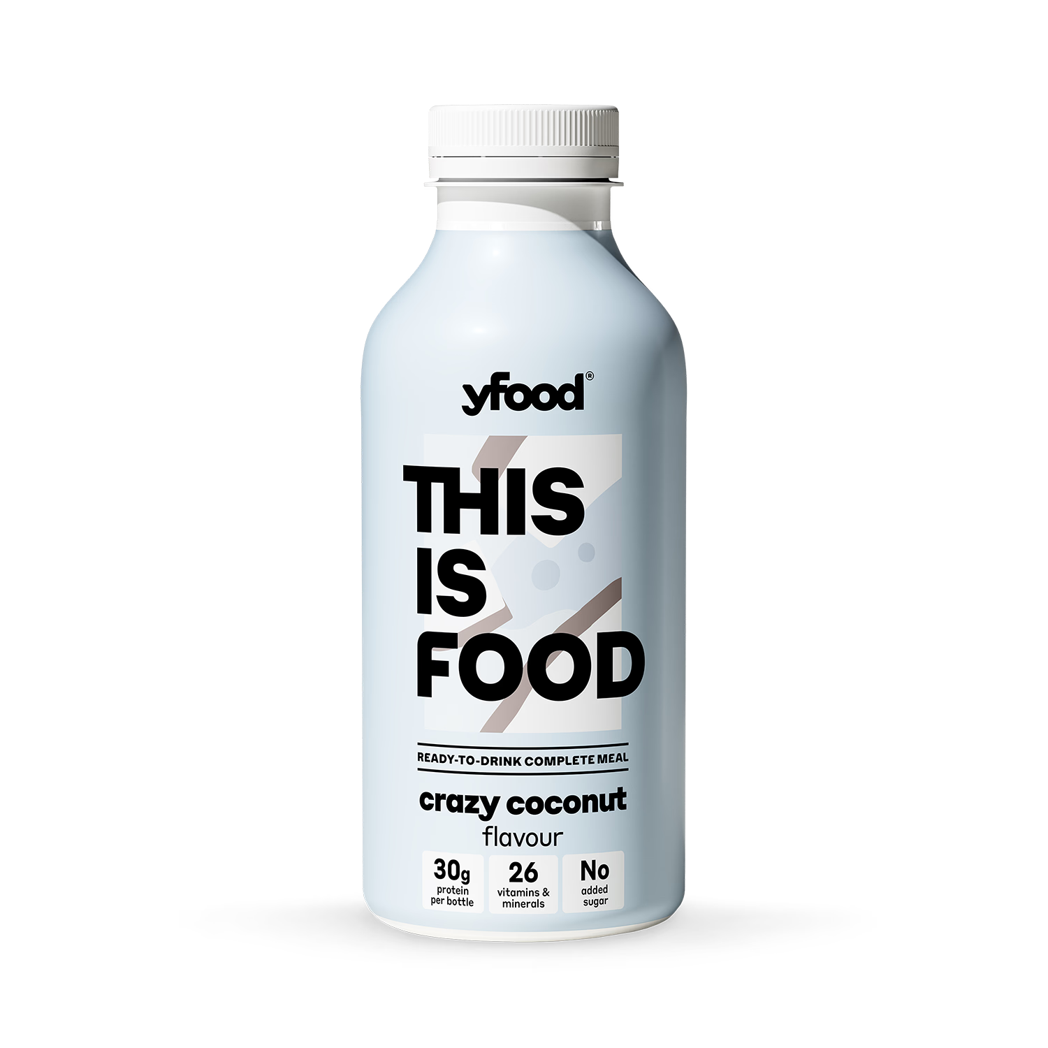 Yfood Crazy Coconut 500ml complete meal drink (British brand)