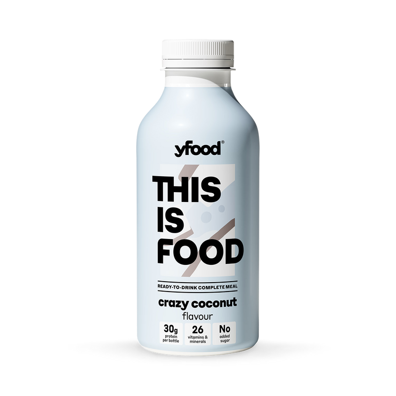 Yfood Crazy Coconut 500ml complete meal drink (British brand)