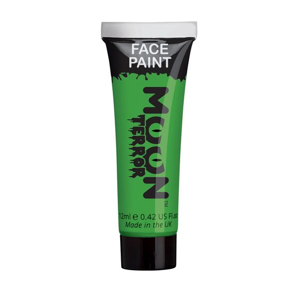 Moon Terror zombie green face paint, imported from the UK
